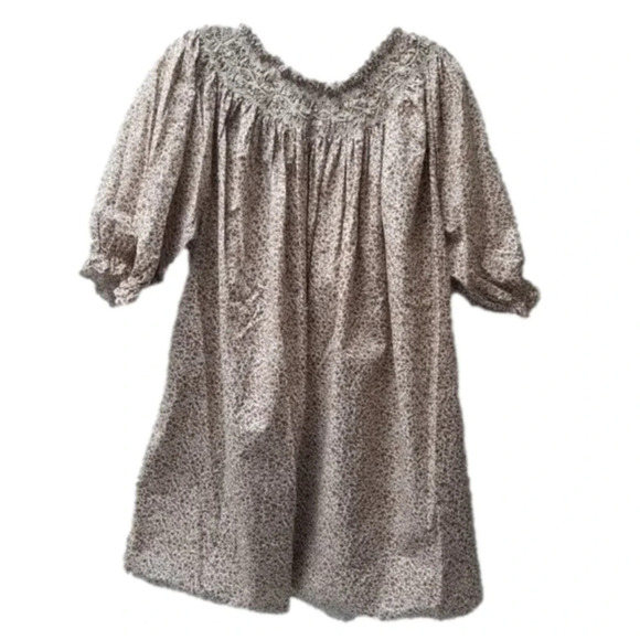 NWOT Doen Odessa Mini Dress in Sienna Champignon XL - Picture 3 of 14